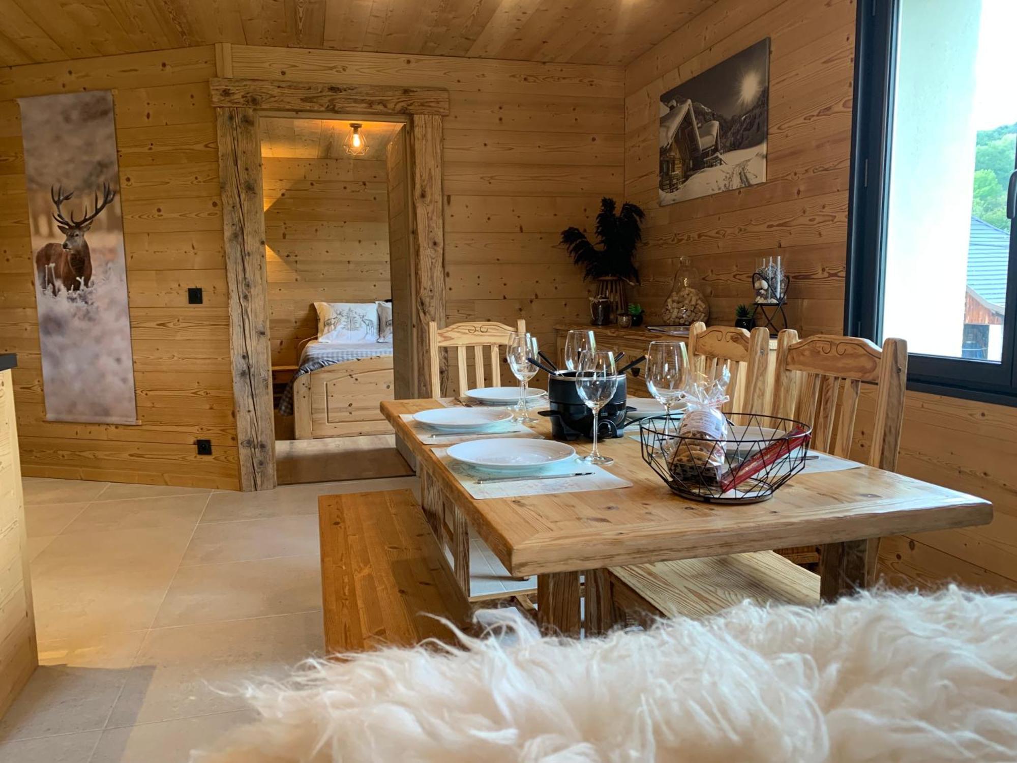 L'Ecureuil, Chez Le Charpentier D'Antan, La Chaleur Du Bois, Le Calme De La Campagne Apartment Epagny Metz-Tessy Bagian luar foto