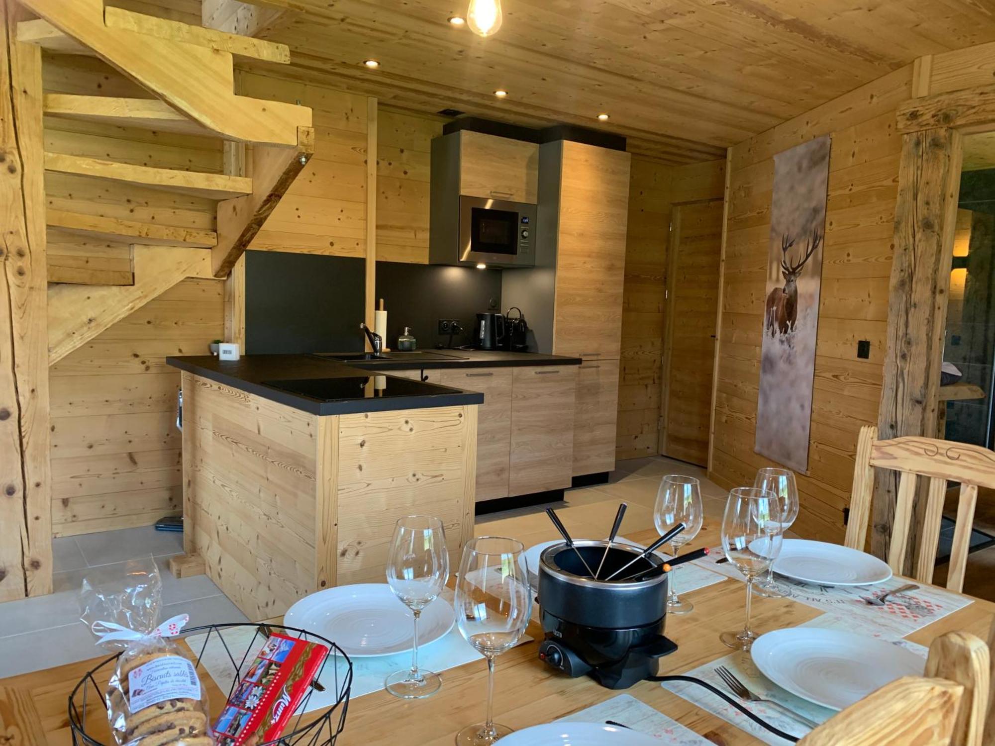 L'Ecureuil, Chez Le Charpentier D'Antan, La Chaleur Du Bois, Le Calme De La Campagne Apartment Epagny Metz-Tessy Bagian luar foto