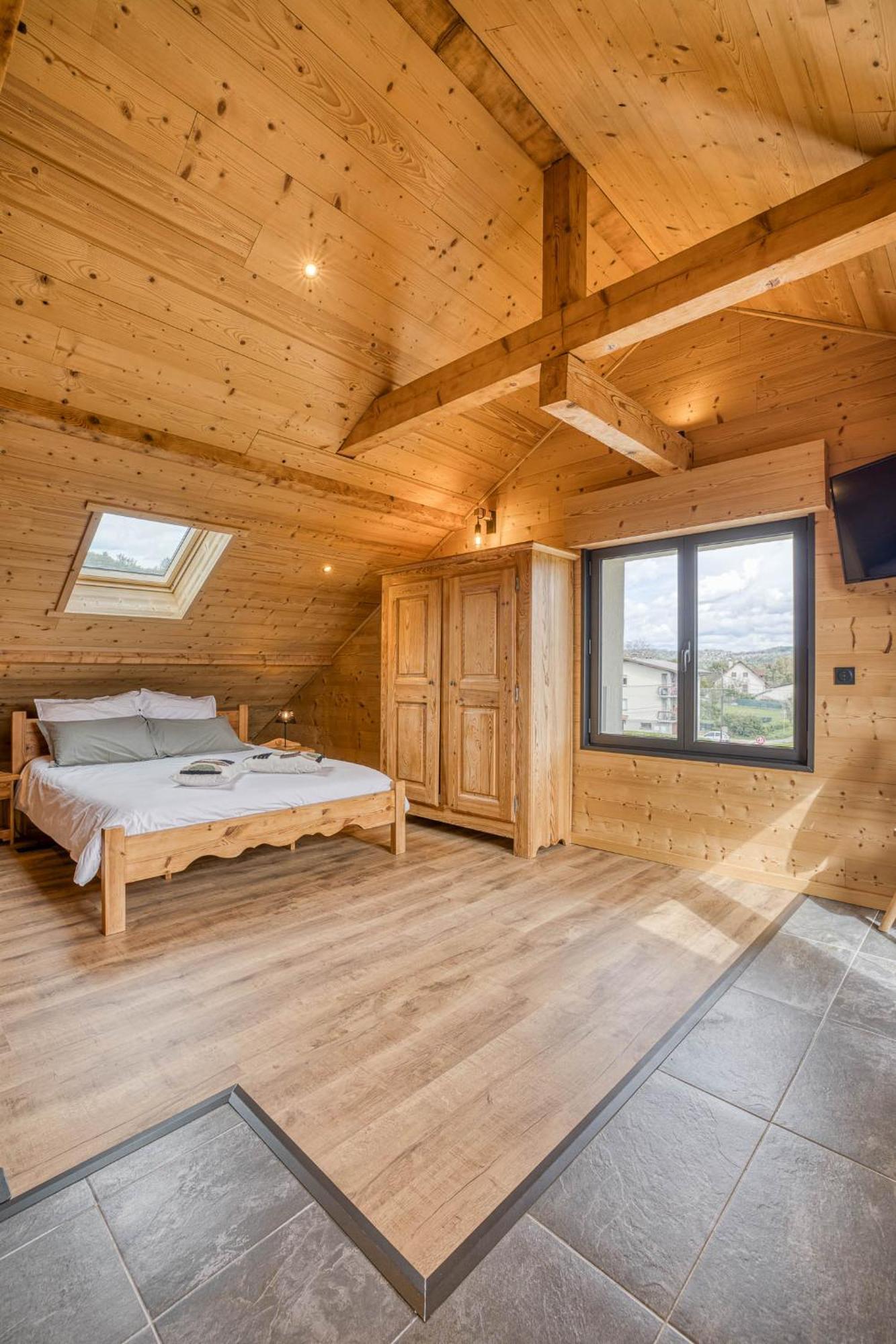 L'Ecureuil, Chez Le Charpentier D'Antan, La Chaleur Du Bois, Le Calme De La Campagne Apartment Epagny Metz-Tessy Bagian luar foto